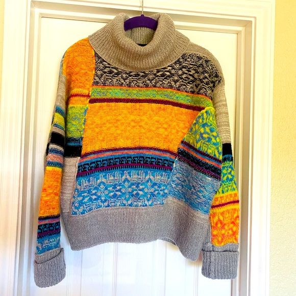Free People Sweaters - Free People Loose Turtleneck Sweater
